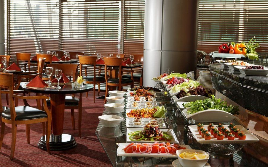 דובאי J5 Hotels - Port Saeed מסעדה תמונה